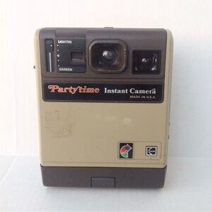 Kodak Eastman Partytime Instant Camera Photography Photo Vintage 80s WORKS